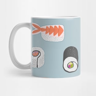 Sushi Roll Maki Nigiri Japanese Food Art Mug